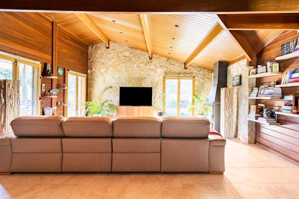 Wooden House Villa Minde Exterior photo