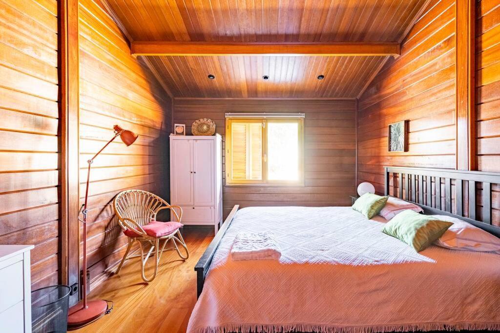 Wooden House Villa Minde Exterior photo