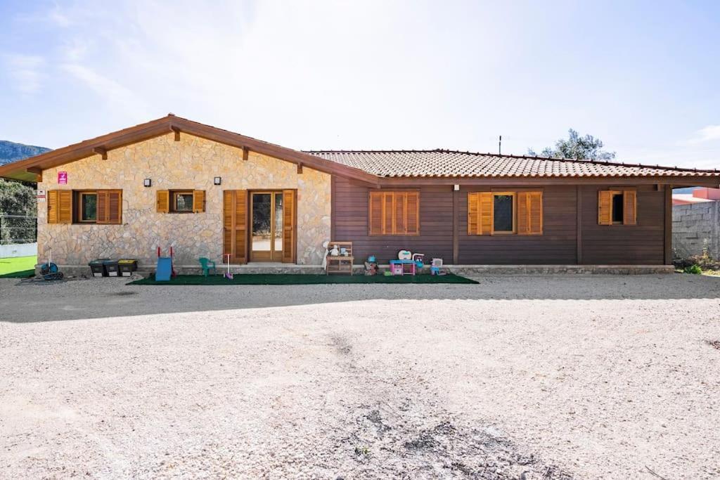 Wooden House Villa Minde Exterior photo