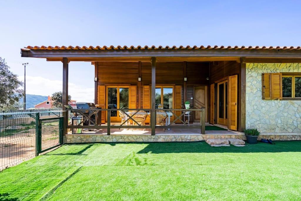 Wooden House Villa Minde Exterior photo